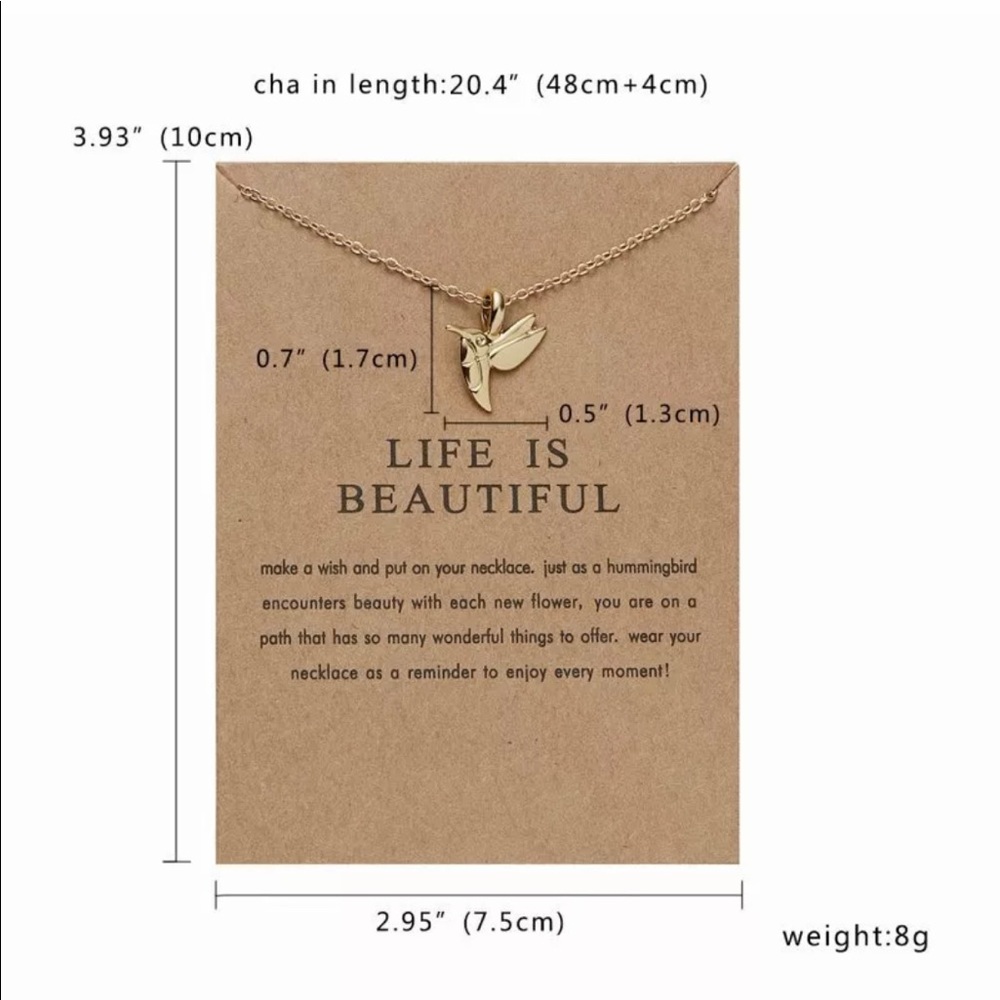 ✨ Life is Beautiful Necklace